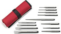 GEARWRENCH 12 Piece Punch and Chisel Chrome Set | 82305 12-piece kit
