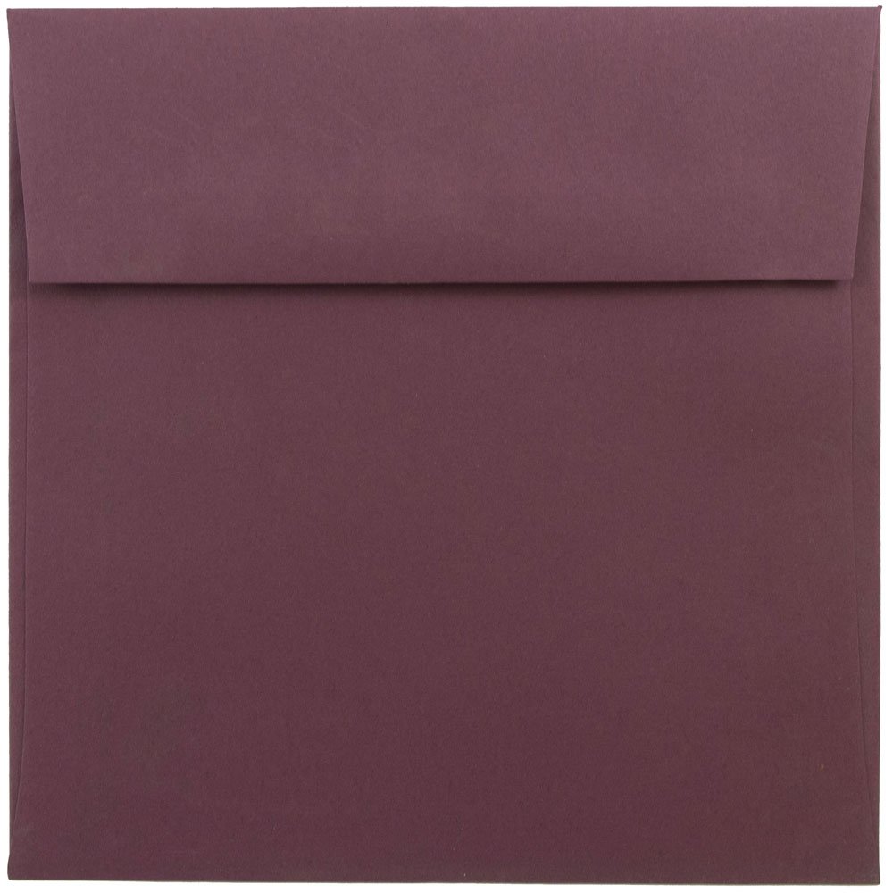 JAM PAPER Color Square Invitation Envelopes