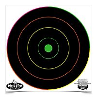 Birchwood Casey Bull's-Eye Milticolor Splatter Targets Practice Shooting for Indoor and Outdoor Use One Size 8" - 12 TARGETS