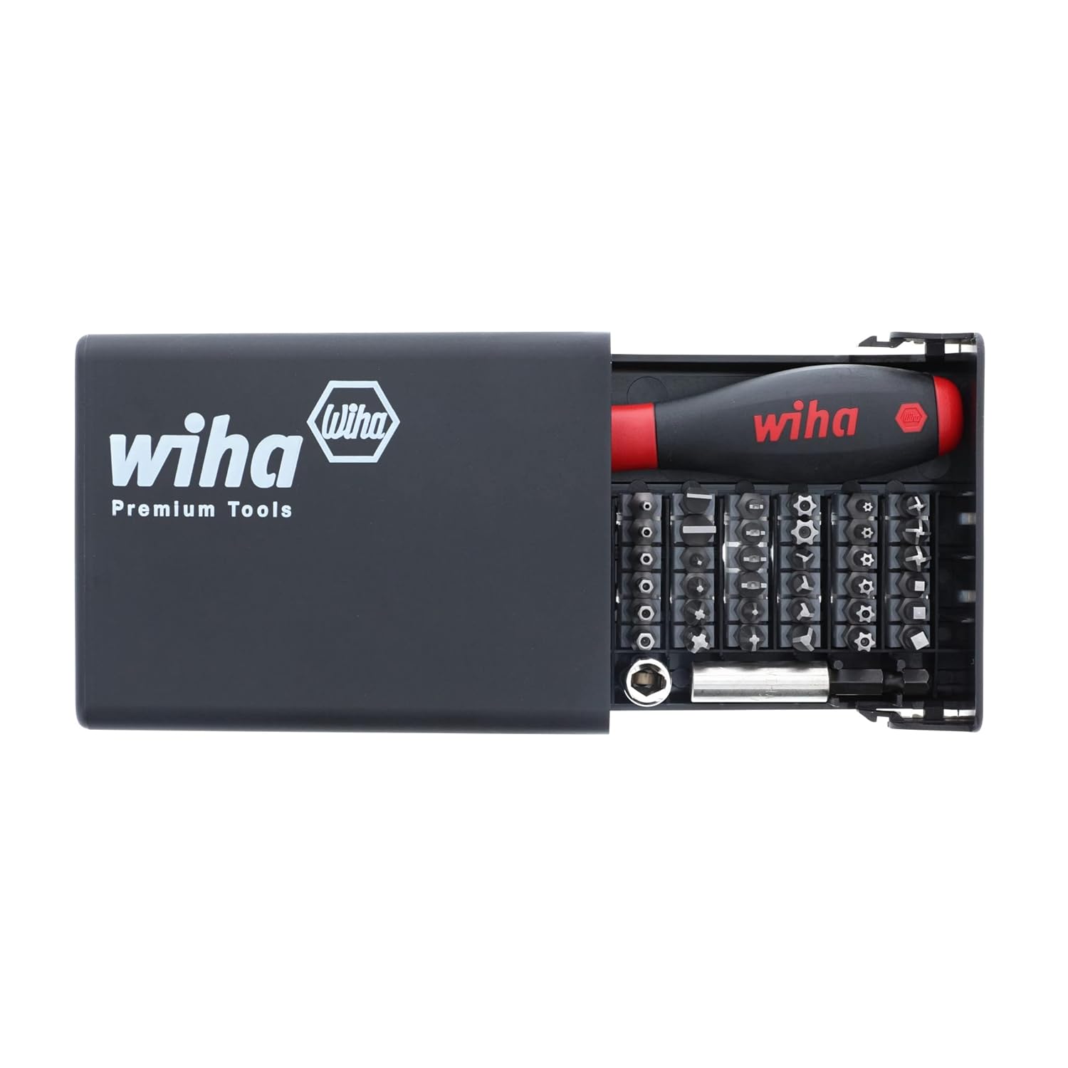 Wiha 71990 Standard Security Bit Set, 39 Piece