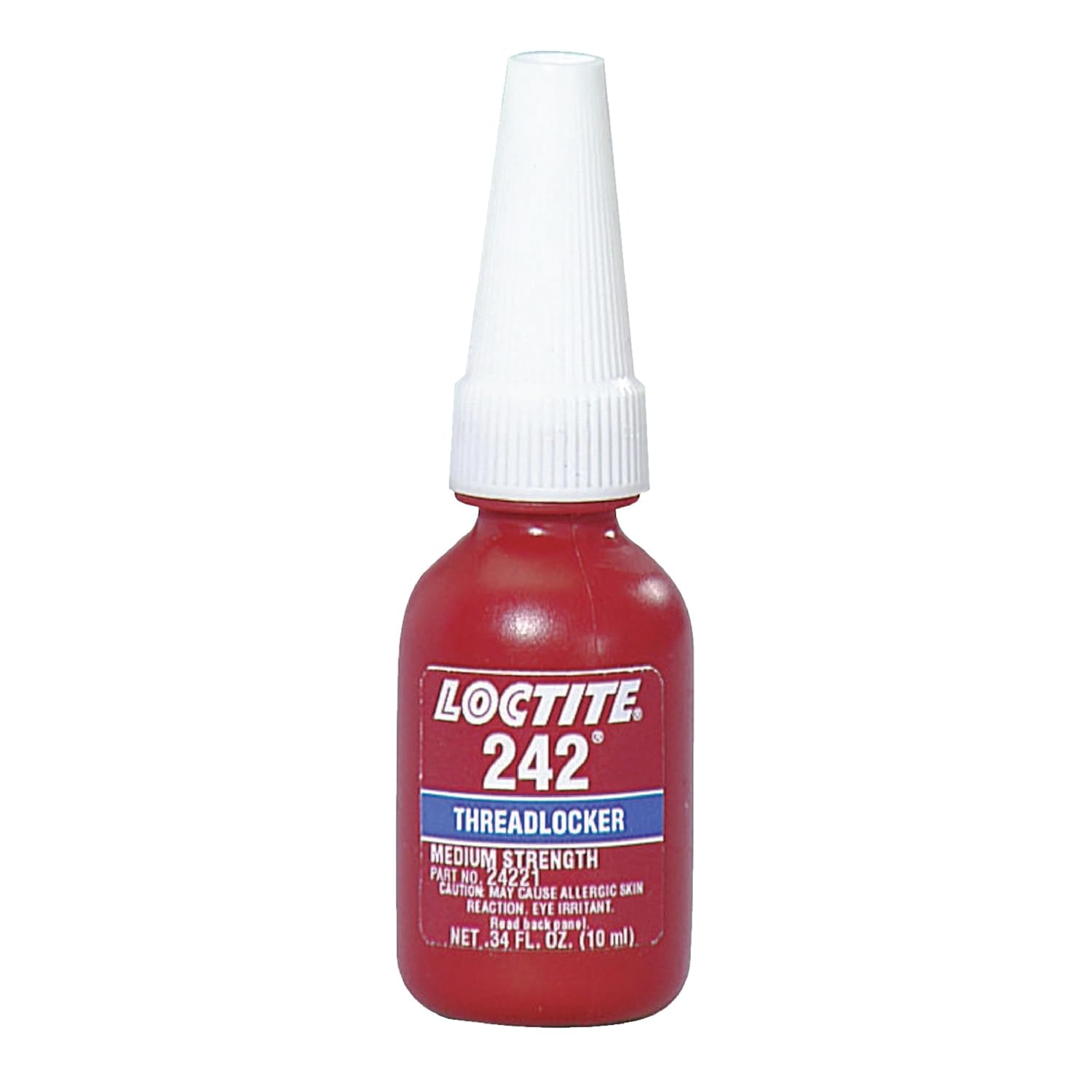Loctite 242 Blue Interior and Exterior Sealant 3/4 Length x 1/4 Width, 10 mL