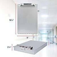 Saunders Redi-Rite Recycled Aluminum Storage Clipboard