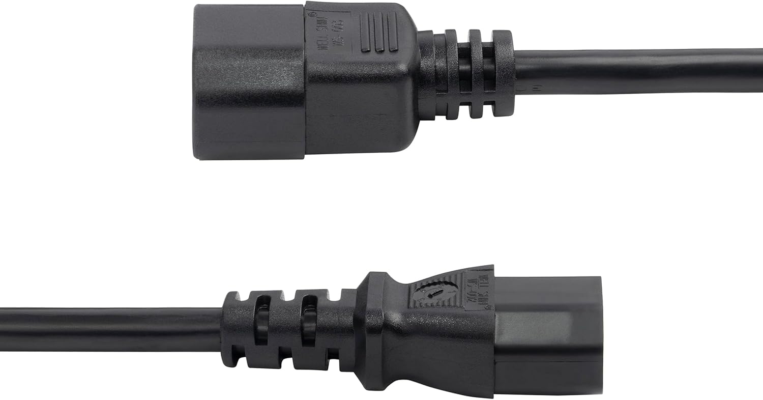 StarTech.com C14 to C13 Power Extension Cord IEC 60320