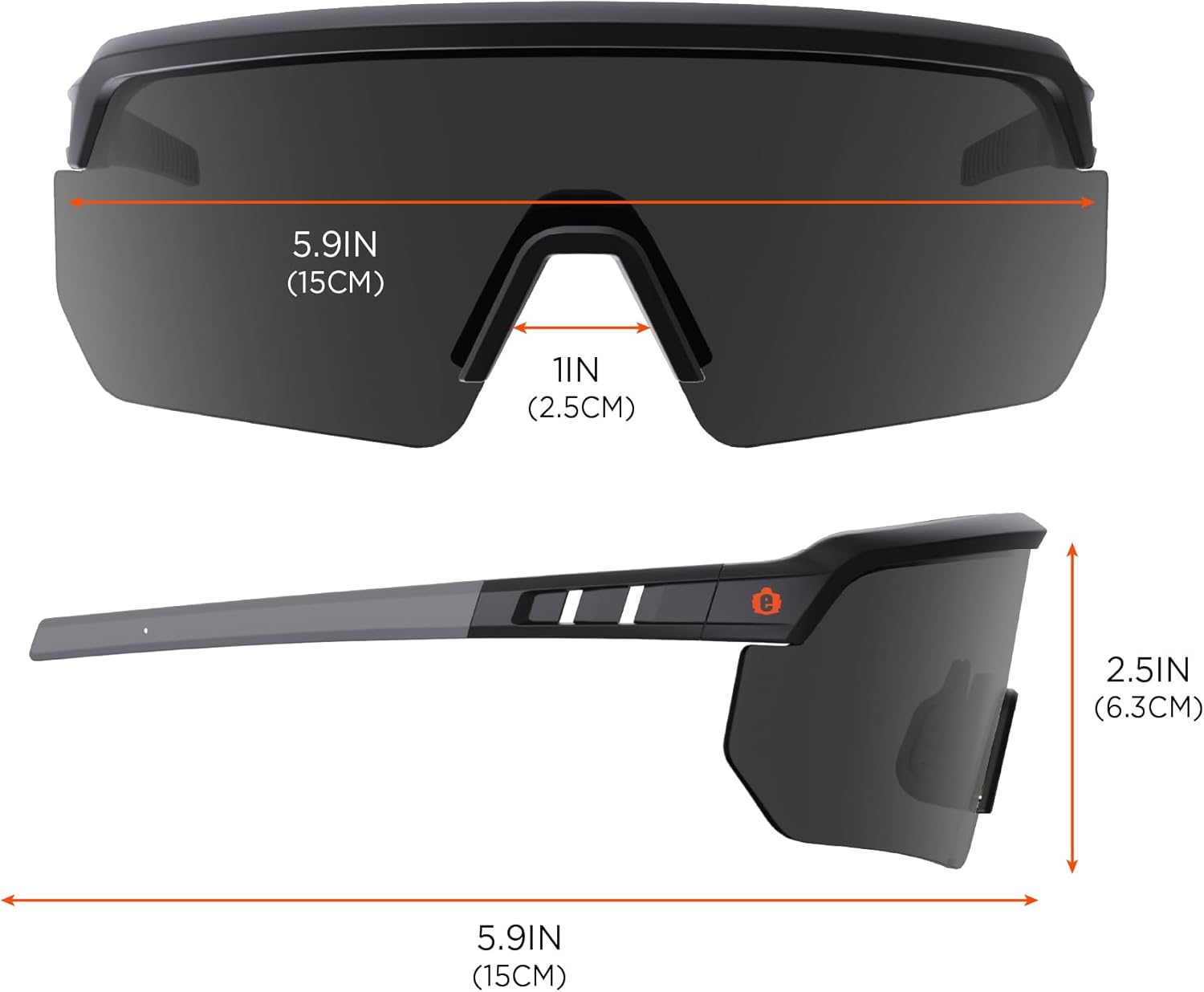 Ergodyne Skullerz AEGIR Polarized Fog-Off+ Safety Glasses
