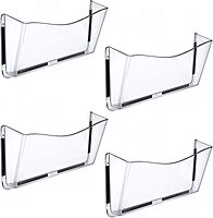 AZAR DISPLAYS Wall Mount File, Brochure & Business Card Holders