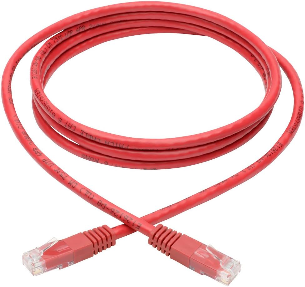 Tripp Lite Cat6 Gigabit Molded Patch Cable RJ45 M/M