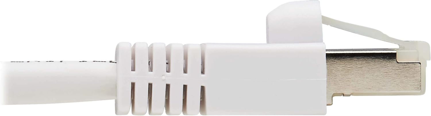 Tripp Lite, Safe-IT, Cat6a PoE Ethernet Cable, Bacteria Resistant, 10G Certified Snagless, S/FTP (RJ45 M/M)