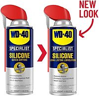 WD-40 Specialist Silicone Lubricant with SMART STRAW SPRAYS 2 WAYS, 11 OZ 1-Pack