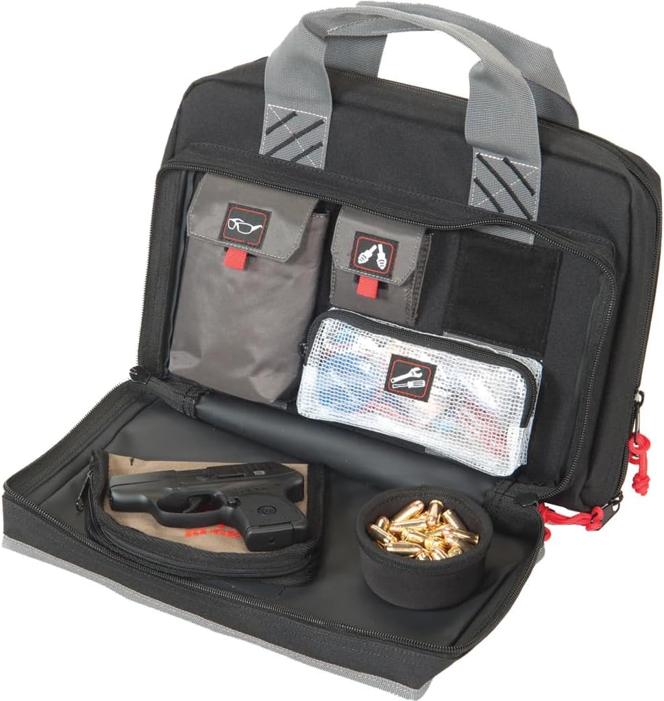 G.P.S. Pistol Range Bag with Mag Storage & Dump Cup