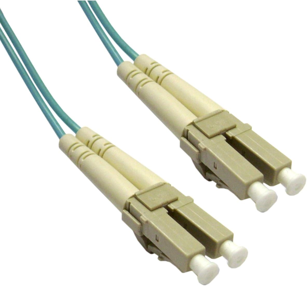 Add-On Computer Products Add-On Computer 5m Laser Optimized Multi-Mode Fiber Duplex LC/LC OM4 Aqua Patch Cable