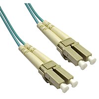 Add-On Computer Products Add-On Computer 5m Laser Optimized Multi-Mode Fiber Duplex LC/LC OM4 Aqua Patch Cable