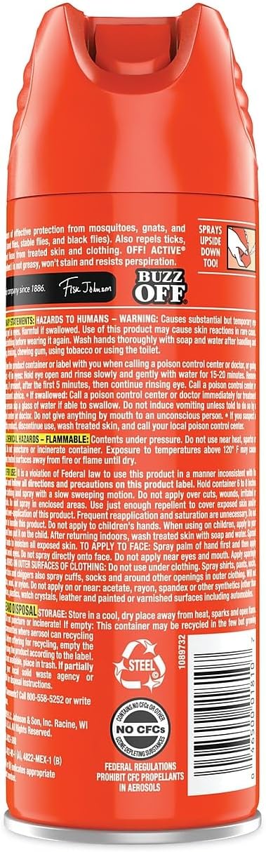 OFF! Botanicals Insect Repellent Spray, DEET-Free, 6 oz (Pack of 12)