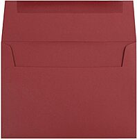 JAM PAPER Premium Dark Red Invitation Envelopes