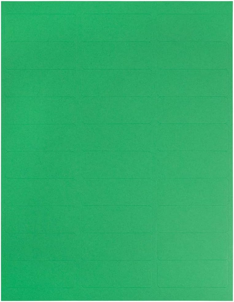 JAM PAPER Mailing Address Labels - Self-Adhesive Rectangular