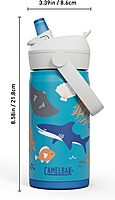 CAMELBAK Thrive Flip Straw Kids Stainless Steel Water Bottle