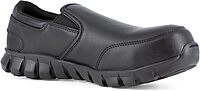 REEBOK Sublite Cushion Composite Toe ESD Slip-On Work Shoe