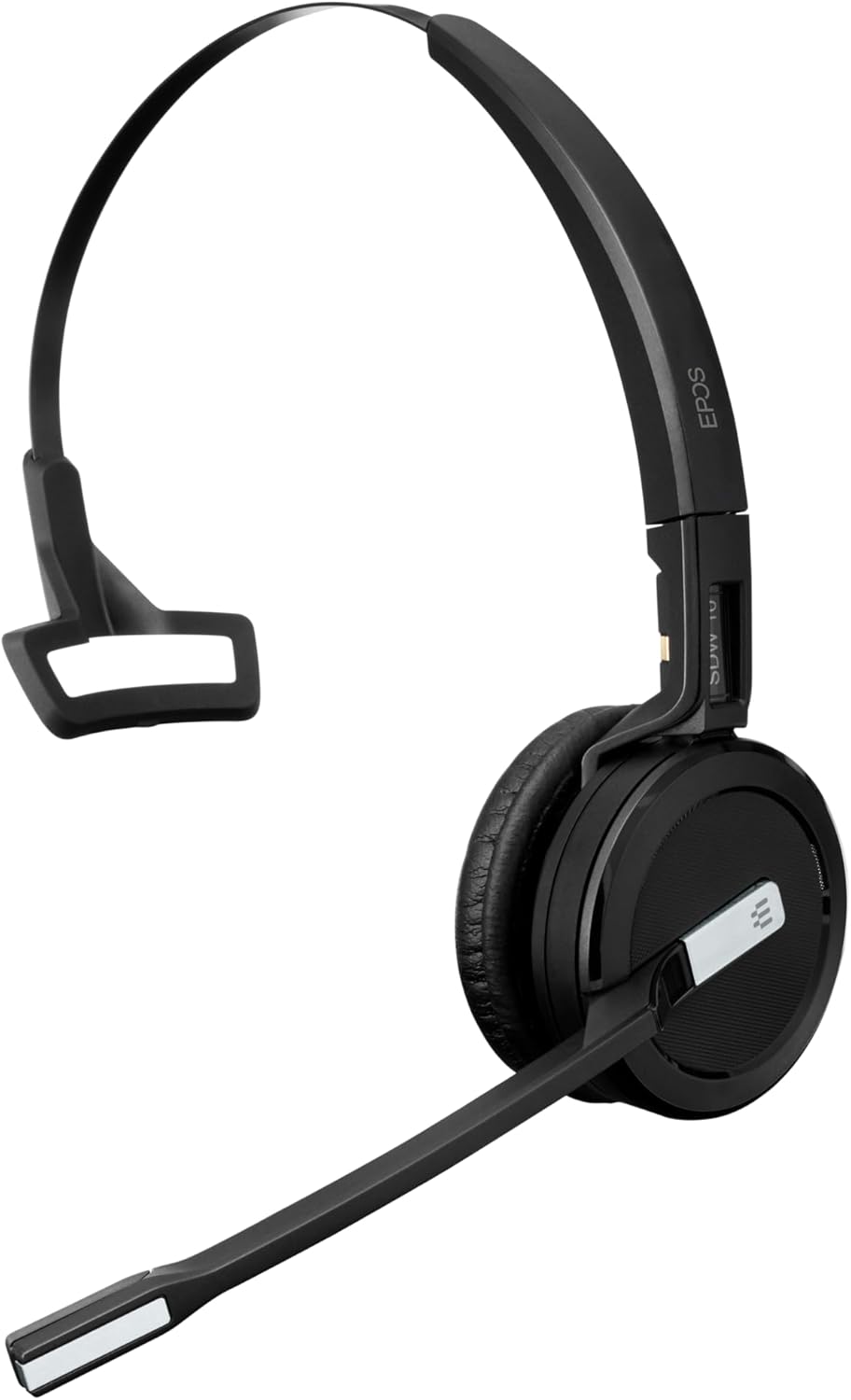 Sennheiser SDW 5016 (507016) Single-Sided Wireless DECT Headset for Desk Phone Softphone/PC& Mobile Phone Connection Dual