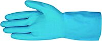 MCR Safety 5180E 8-1/2-Inch Industry Standard Grade Latex Canners Gloves with Straight Cuff, Amber, Medium, 1-Pair