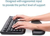 KENSINGTON ErgoSoft Gel Wrist Rest for Keyboard & Mouse