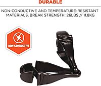 ERGODYNE Squids 3400 Glove Clip Holder with Dual Clips