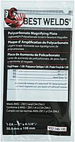 BEST WELDS 901-932-146-100 - 2" Plastic Magnifier Plate, 2" x 4.25" 1 Diopter, Polycarbonate, Clear