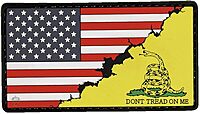 5ive Star Gear "America/Don't Tread Flag Morale Patch, One Size, Multi-Colored