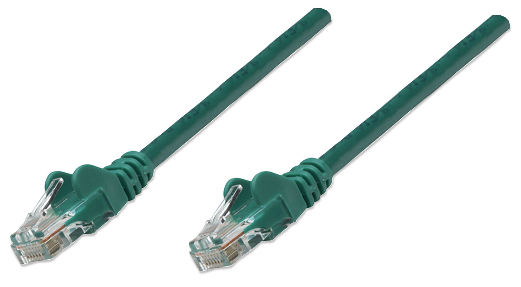 Intellinet Networks 3-Feet Cat-6 UTP Patch Cable, Green (342476)