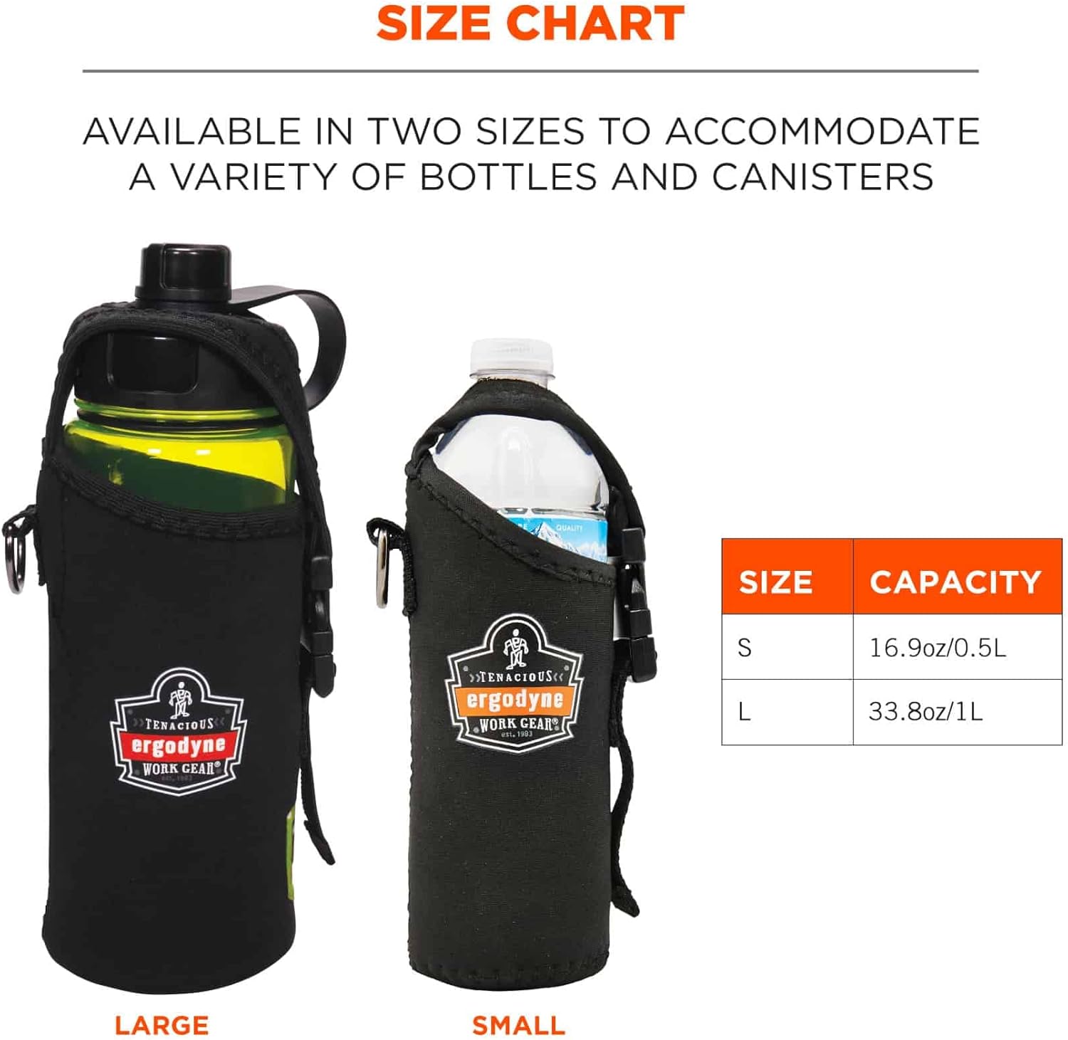 Ergodyne Squids 3775 Neoprene Can/Bottle Holder & Trap