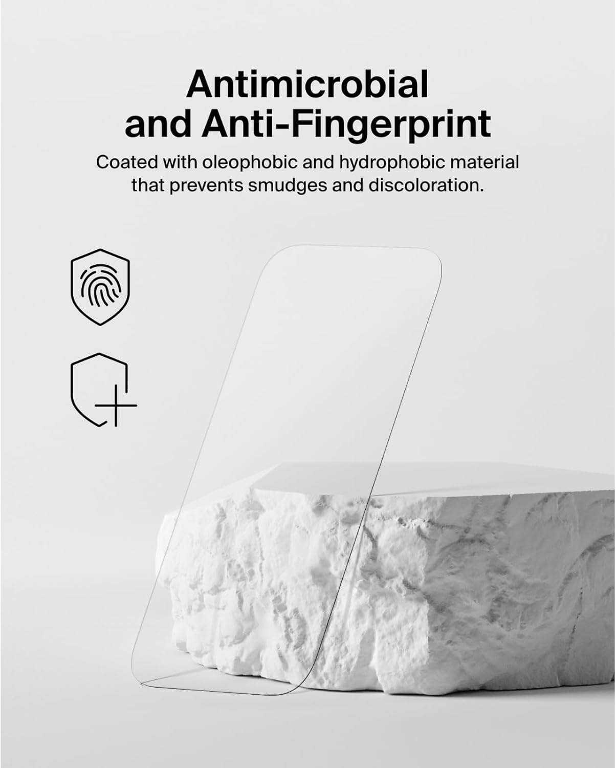 Belkin ScreenForce Screen Protector for iPhone 16, 15 and 14 Pro