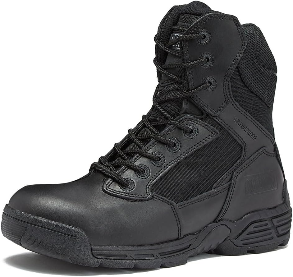 MAGNUM Men's Stealth Force 8" Side-Zip Waterproof Tactical Boots