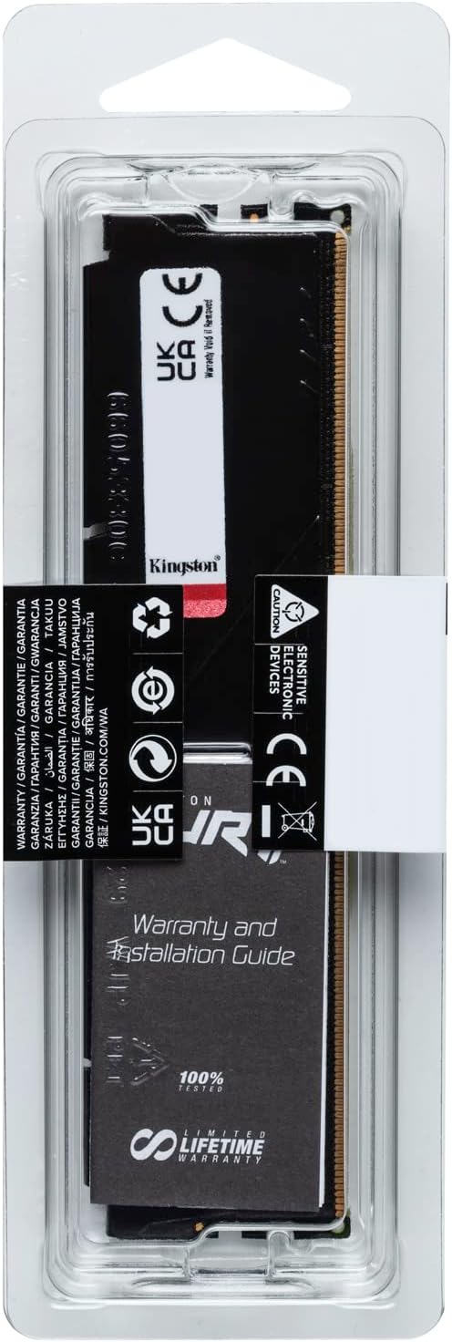 KINGSTON FURY Beast DDR5 5200MT/s CL40 Desktop Memory