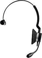 Jabra BIZ 2300 QD Headset - Mono - Quick Disconnect - Wired - Over-the-head - Monaural - Supra-aural - Noise Cancelling Microphone - Black