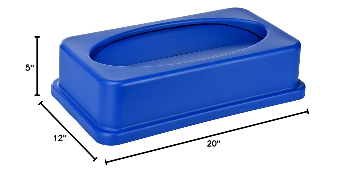 ALPINE Slim Swing Trash Can Lid