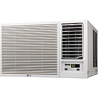 LG Window Air Conditioner with Supplemental Heat, Electronic Controls with Remote