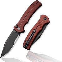 CIVIVI Cogent Folding Pocket Knife - Flipper & Button Lock