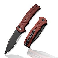 CIVIVI Cogent Folding Pocket Knife - Flipper & Button Lock