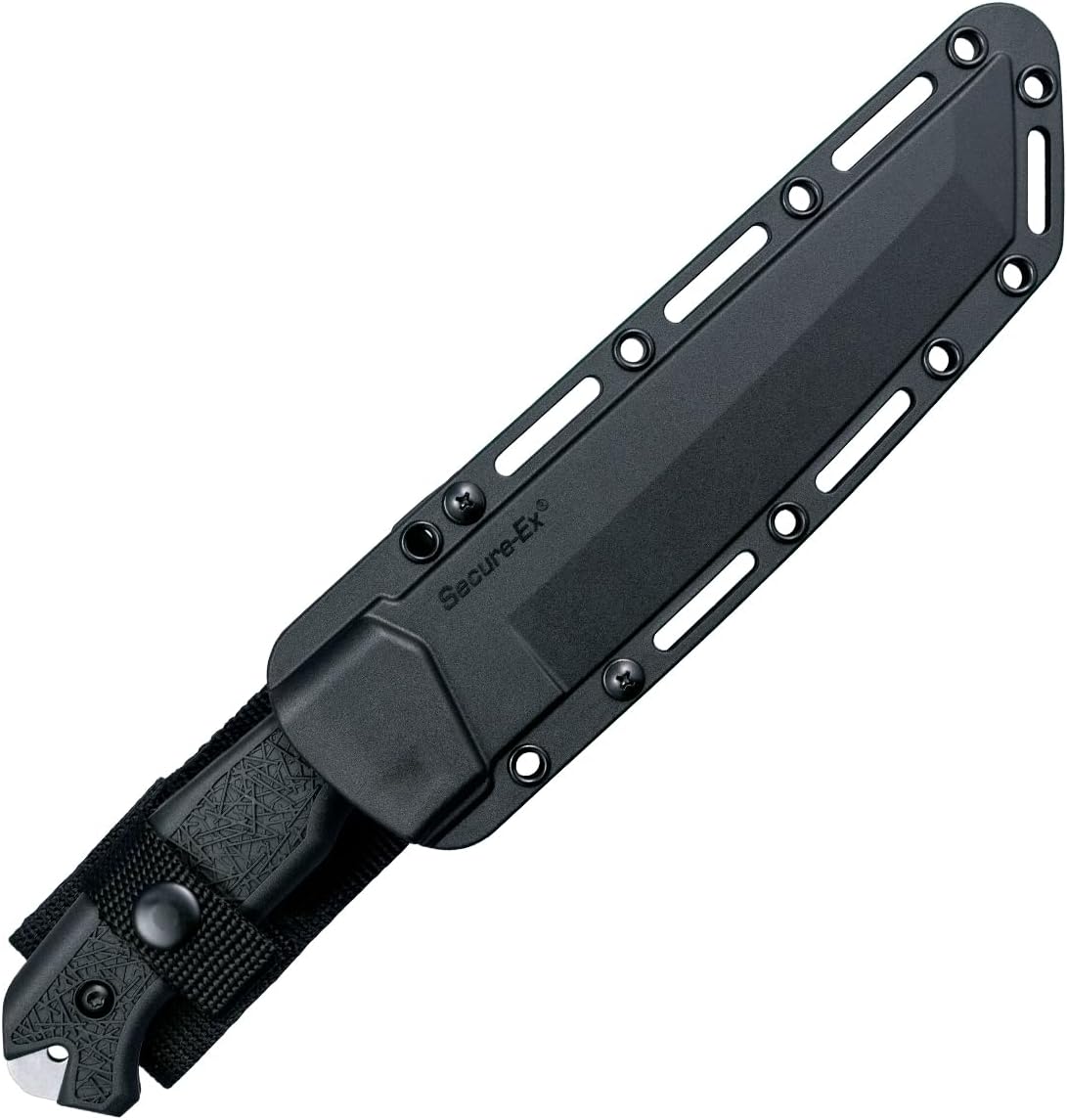 Cold Steel Warcraft Tanto 4034SS Fixed Blade Knife with GFN Handle and Secure-Ex Sheath