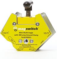 Magswitch - 8100351 Mini Multi Angle w 300amp GC Mini Multi Angle with 200 Amp, Yellow/Silver/Black