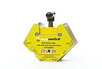 Magswitch - 8100351 Mini Multi Angle w 300amp GC Mini Multi Angle with 200 Amp, Yellow/Silver/Black