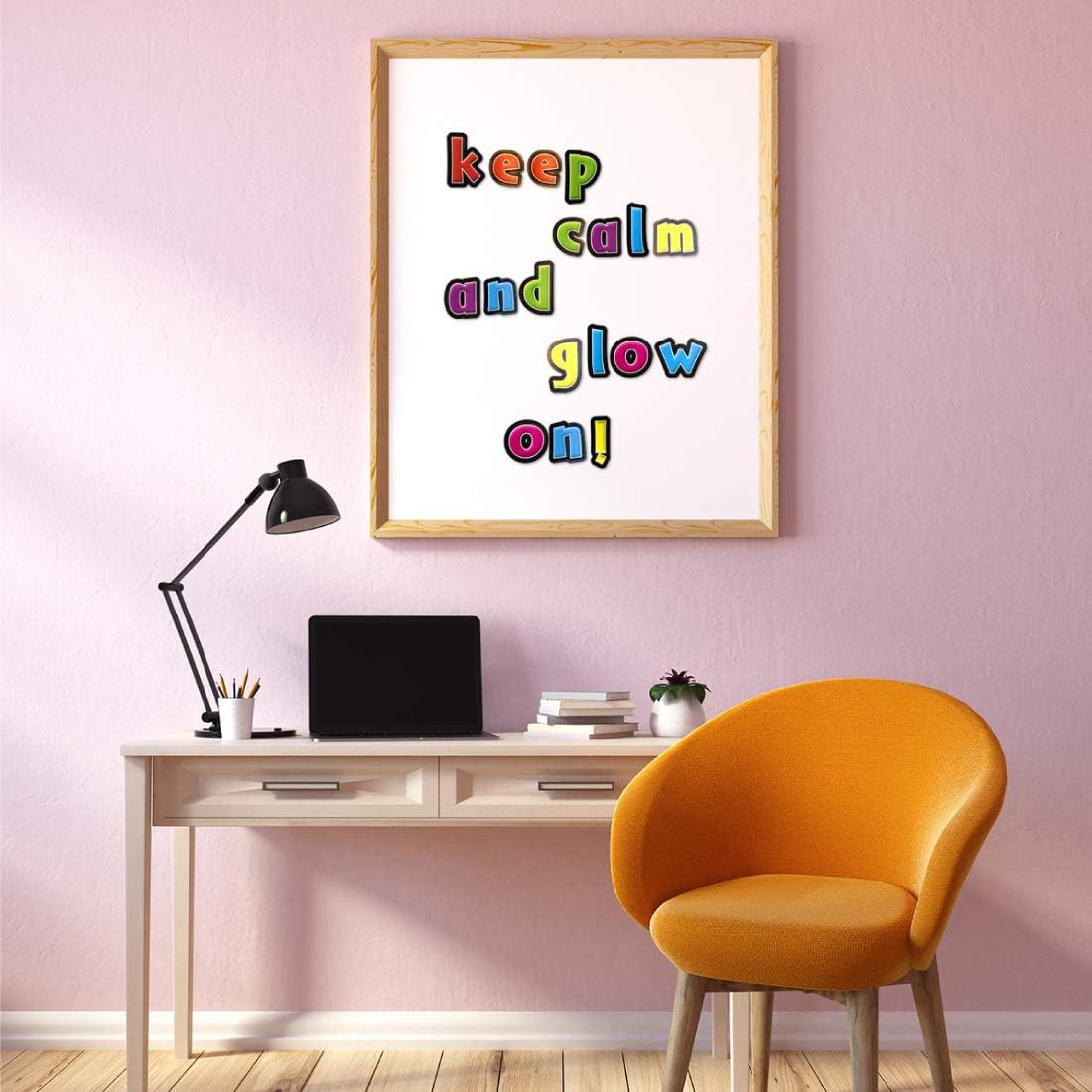 Barker Creek Letter Pop-Out Set, 2" & 4" Neon, Set Includes 255 4" and 676 2" Letters, Numbers & Punctuation Marks