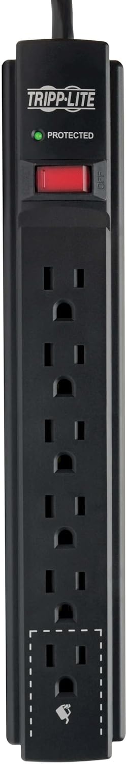 TRIPP LITE Protect It! 6-Outlet Surge Protector Power Strip