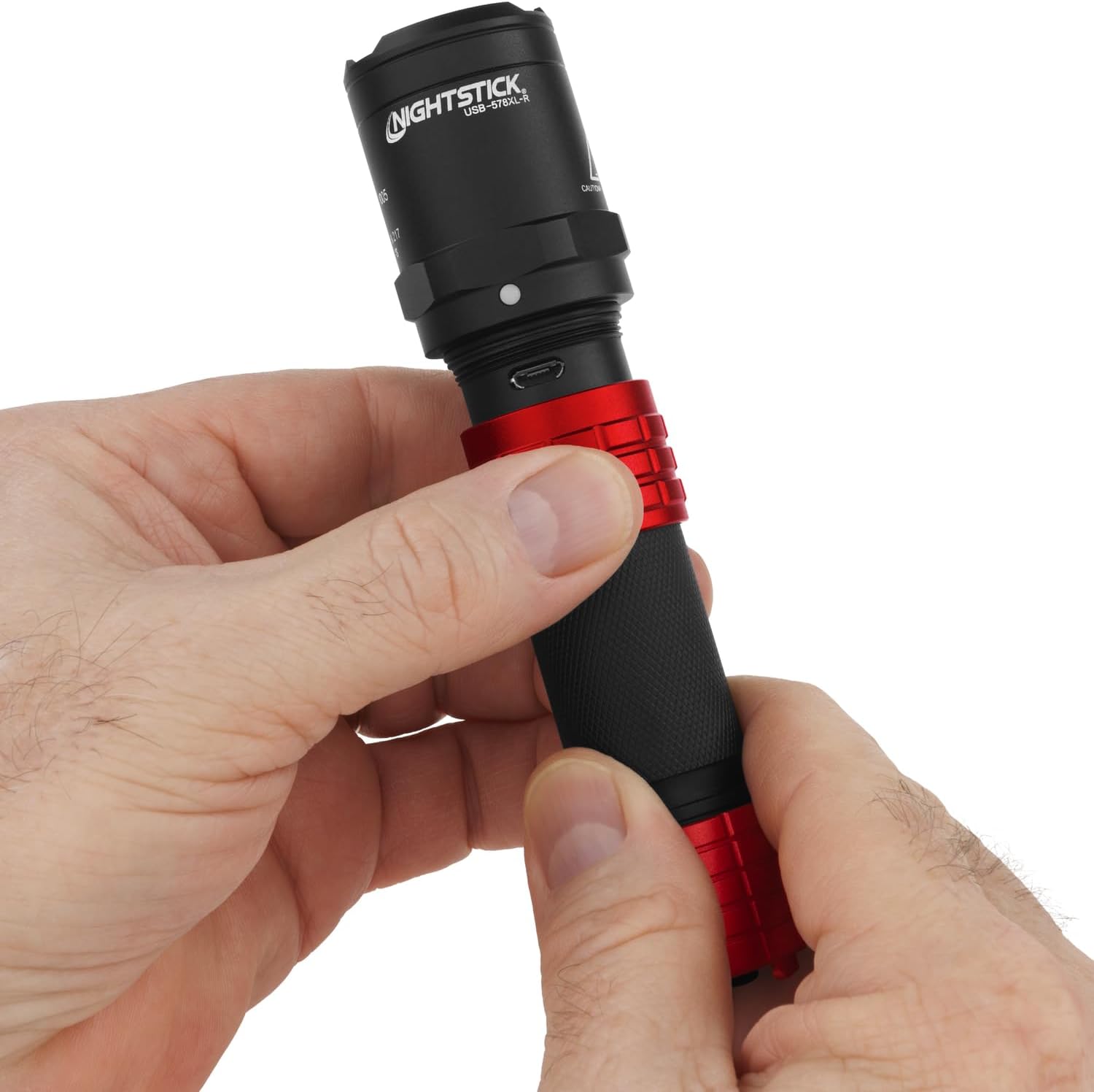 Nightstick USB-578XL Metal Dual-Light Rechargeable Tactical Flashlight