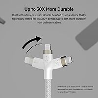 Belkin BoostCharge Pro Flex Braided USB-C to Lightning Cable
