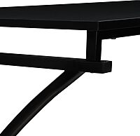 OSP Home Furnishings Olympic Utility Home Office Desk with Nesting 3-Drawer Storage Stand