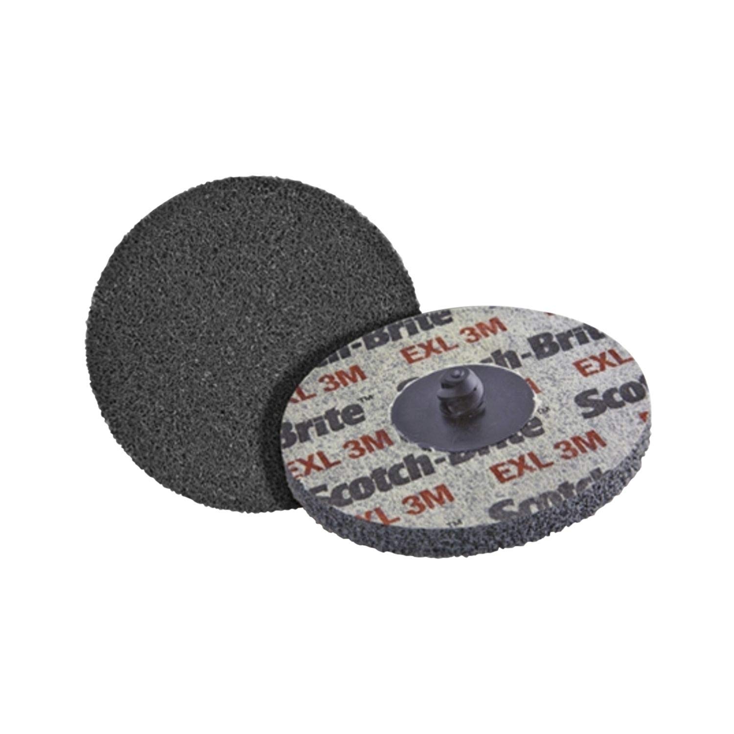 3M Scotch-Brite Roloc TR 3" Quick-Change Non-Woven Disc, Aluminum Oxide, Medium