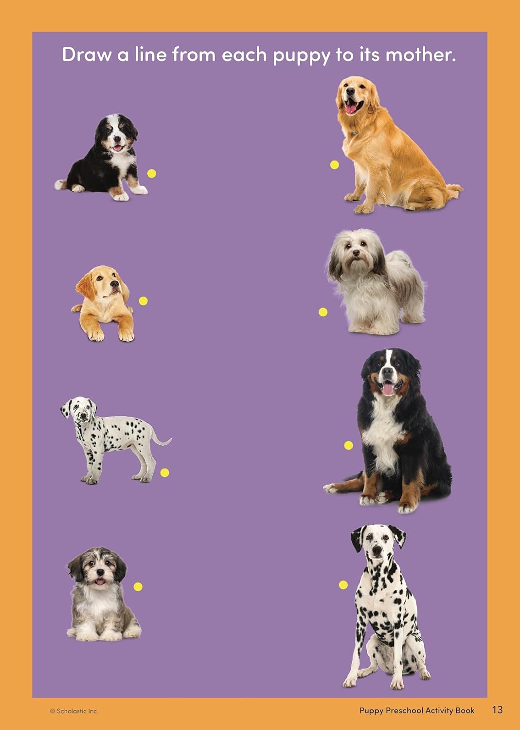 Scholastic Puppy Preschool Activity Book, Pre-K