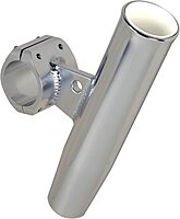 CE Smith - Aluminum Rod Holder - Boat Rod Holder with Horizontal Clamp - Fits 1.90" OD Rails