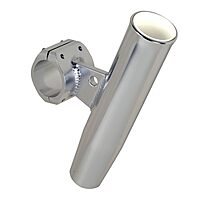 CE Smith - Aluminum Rod Holder - Boat Rod Holder with Horizontal Clamp - Fits 1.90" OD Rails