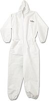 A20 Breathable Particle Protection Coveralls, Zip Closure, 3x-Large, White