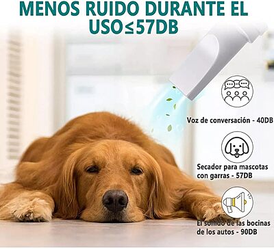 Secadora para Perro de Pelo Profesional con Visualización LED, Secadora para Perro de Pelo Profesional con Visualización LED,
